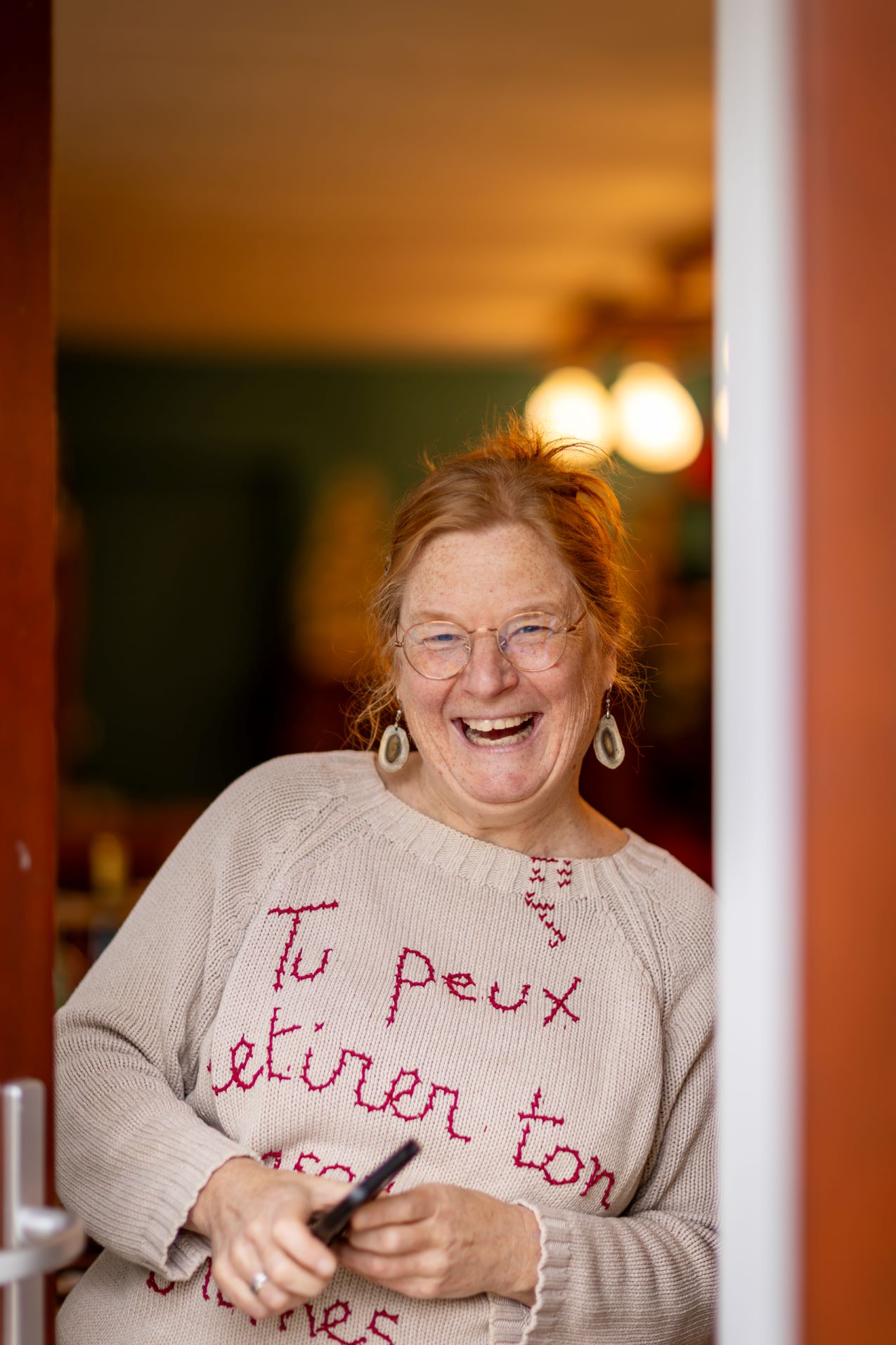 Témoignage d'Ygaëlle Dupriez sur entreprendre au féminin. Photo Mélanie Meinbach