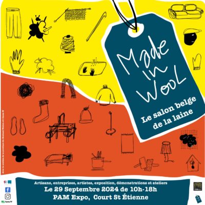 Salon Made in wool, premier grand salon belge de la laine